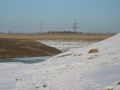 Stausee im Winter